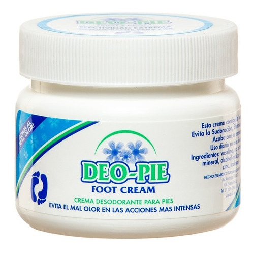 Crema Desodorante Deo-pie Florigan® 100grs.