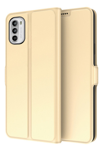Capa Protetora Dourada Para Motorola Moto G52