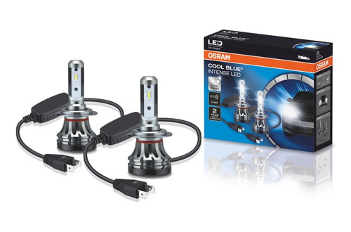 Kit Cree Led X 2 Lámparas H7 12v Led Osram Cool Blue Intense