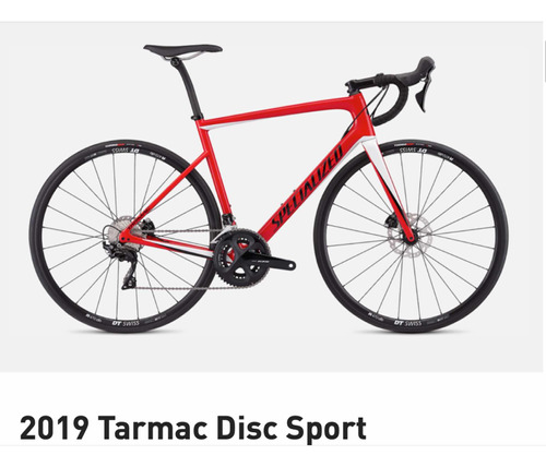 Specialized Tarmac Disc Sport Sl6 2019 Carbono Tam 58