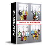 Stl Pack +500 Llaveros - Archivos Stl