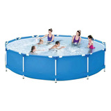 Mor Piscina Circular Redonda 7.000 Litros Azul