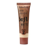 Base Soft Matte Bege 2 Ruby Rose Cx