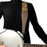 Perris Leathers Ltd. - Correa De Banjo - Cuero - Lámina En R