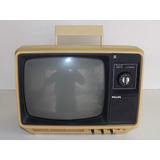 Antigo Televisor Philips Tx Transistor/ Tv De Tubo Analógica