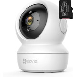 Camara Seguridad Ip Wifi 1080 Mov 360º Graba C/ Memoria 64gb