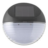 Foco Aplique Exterior Led Lampara Solar Elegante Pack X2