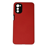 Funda Tpu Soft Alto Impacto Para Motorola  E32 + Glass 9h