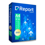 Papel Sulfite A4 Folhas 75g - Report Premium Com 500 Folhas