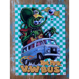 Placa Decorativa Gabriela Toys Kombi Rat Fink Vw Bus