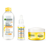 Garnier Kit Rutina Skin Care Facial Vitamina C Día