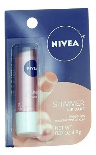 Nivea Shimmer Radiant Lip Care 0,17 Onças (pacote Com 5)