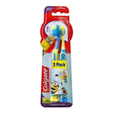 4un Colgate Cep Dental Smiles Minions Kids +6 Años