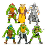 Tortugas Ninja Mini Set 6 Figuras De Colección