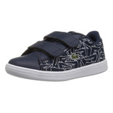 Tenis Lacoste Para Bebe Baby Carnaby Evo Sneaker Toddler Blu