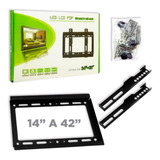 Soporte Para Tv Monitor Pared Fijo Lcd Led Universal 14 A 42