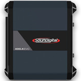 Modulo Amplificador Soundigital Sd400.4 Evo4 4 Canais 4 Ohms