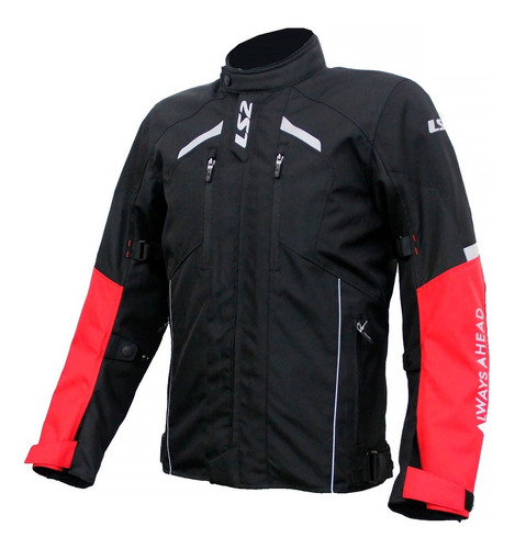 Campera Moto Ls2 Serra Hombre Cordura 4 Estaciones Térmica