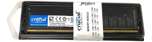 Memória Desktop Crucial 16gb Pc4-2666 Udimm 1.2v
