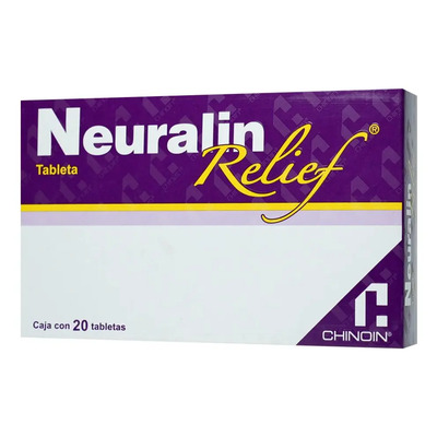 Neuralin Relief Tableta 100\u002F100\u002F50\u002F5 Mg, 20 Tabletas | Envío gratis