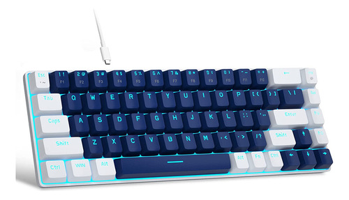 Teclado Mecánico 60% Magegee Mk-box, Retroiluminado Por Led