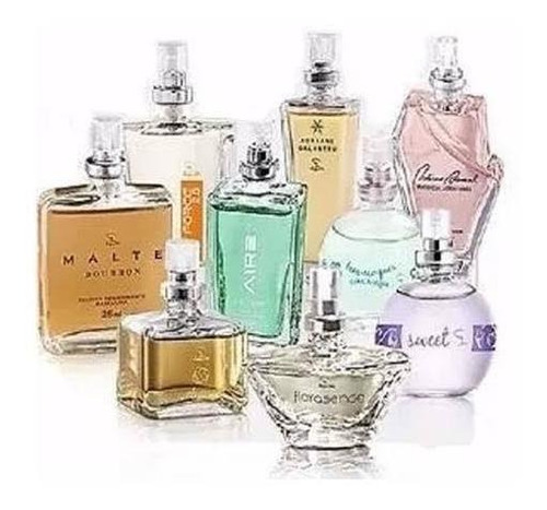 Kit Combo Com 3 Perfumes Jequiti Feminino E Masculino