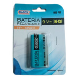 Bateria Recargable  9v Pila Cuadrada Ni-cd 9v 140mah