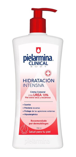 Crema Corporal Con Urea Al 10% 750 Ml Pielarmina Clinical