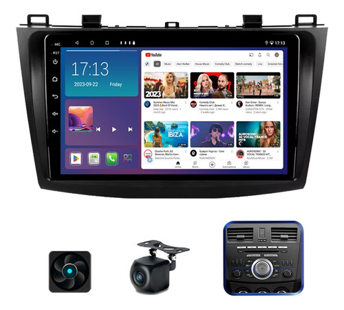 Auto Estereo Pantalla 2+64g Para Mazda 3 Axela Bl 2009-2013