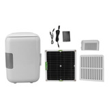 Refrigerador Con Energía Solar, Mini Refrigerador Para Acamp