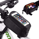 Estuche Celular Soporte Bicicleta Moto Impermeable Gps Porta