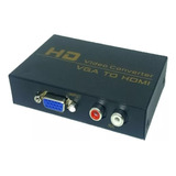 Adaptador Conversor Vga Para Hdmi Com Áudio P/xbox360 Ps3 