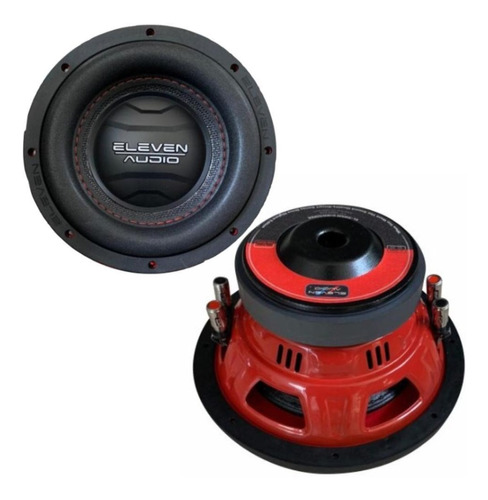 Subwoofer 8 600watts Imán 35oz Strontium Eleven Audio Gara