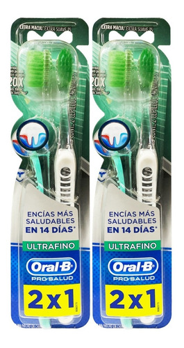 Cepillo Dental Oral-b Ultrafino 4 Und. (gingivitis O Cirugia