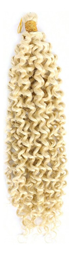 Extensiones Trenzas Largas Curly Crochet,18 Inch Peluca 1pcs