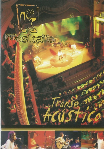 Dvd Maskavo - Transe Acústico (sem Uso - Ótimo Estado)