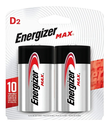 Pilas Grandes D Energizer E95 Blister X2 Un . Distribuidora