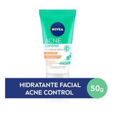 Nivea Hidratante Facial Acne Control 50ml Tipo De Pele Oleosa