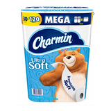 Papel Higiénico Ultra Soft Charmin 30 Rollos 