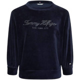 Sudadera De Mujer Tommy Hilfiger 6615 Velvet Puff Wh