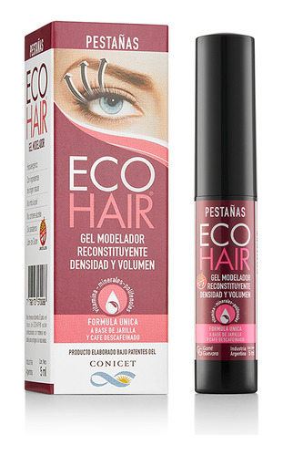 Gel Pestaña Eco Hair Modelador Reconstituyente Precicion 5ml