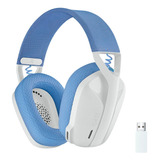 Auricular Gamer Inalámbrico Logitech G435 Lightspeed Blanco 