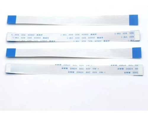 Cable Flex 9pin 10cm 1.0mm Tipo1 Ancho 1cm Para Ps3 Y Otros 