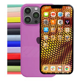 Case Capinha Rosa De Silicone Compatível Com iPhone 7 Plus