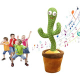 Cactus Peluche Bailarín Con Repetidor De Voz Y Música