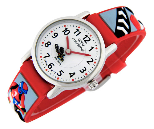 Reloj Montreal Nene Ml1500e Silicona 3d Mecanismo Citizen