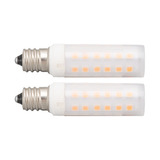 Bombillas Led Flame, 2 Unidades, E12, Maíz, 2 W, 120 V, Luz