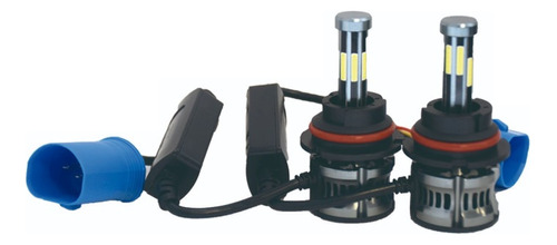 Foco Hid Led 9007 8 Caras X8s H/l 360°