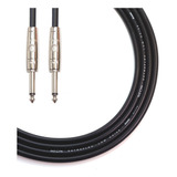 Cable 6 Mm. Plug 1/4 - Plug 1/4 Standard X 6 Mt Kwc 103 Neon