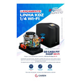 Kit Motor Deslizante Garen Casa Wifi 3 Metros 2 Cont Via App